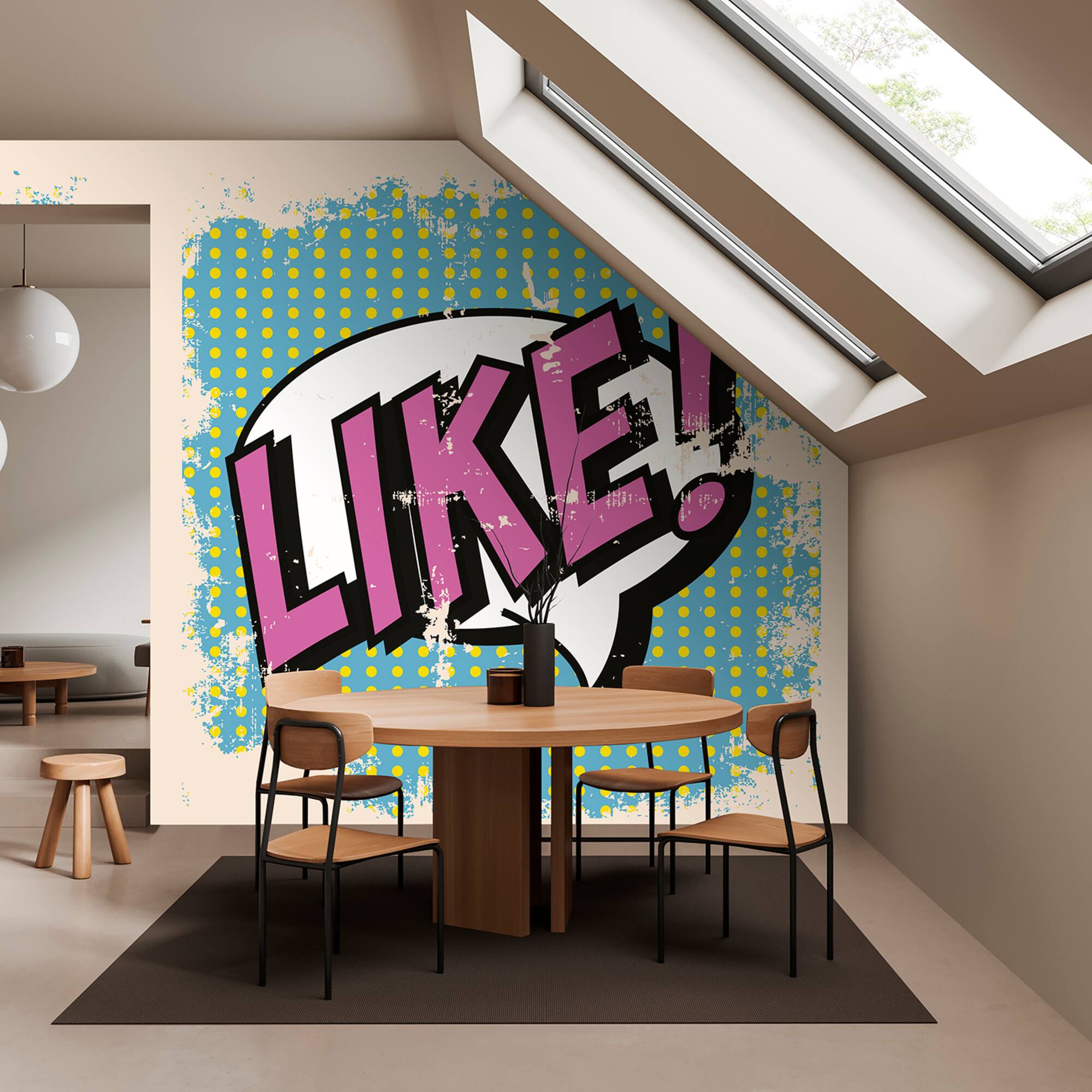 Designs Direct Like Pop Art Wall Mural
